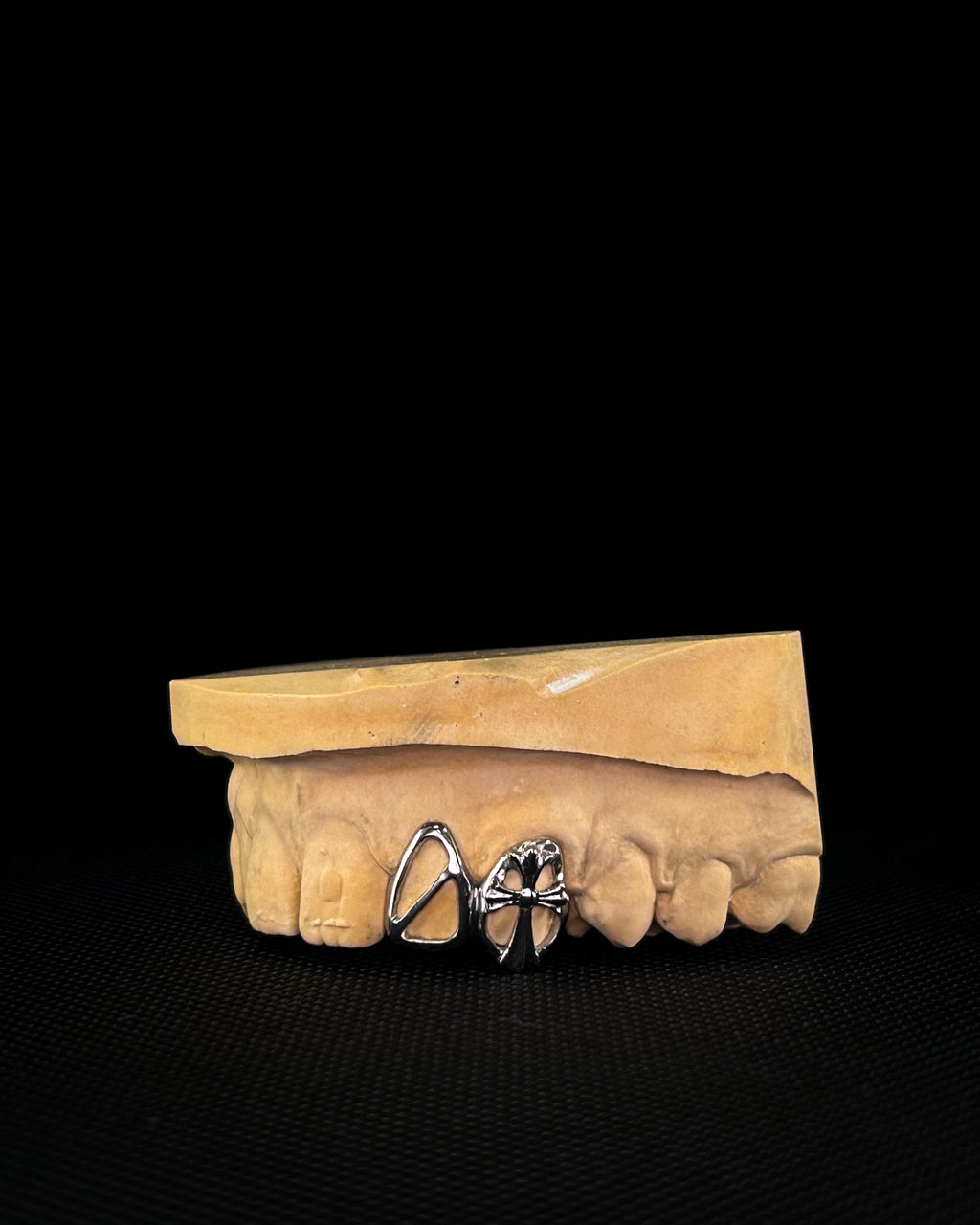 Grillz 2 piezas Diseño Personalizado Cromo