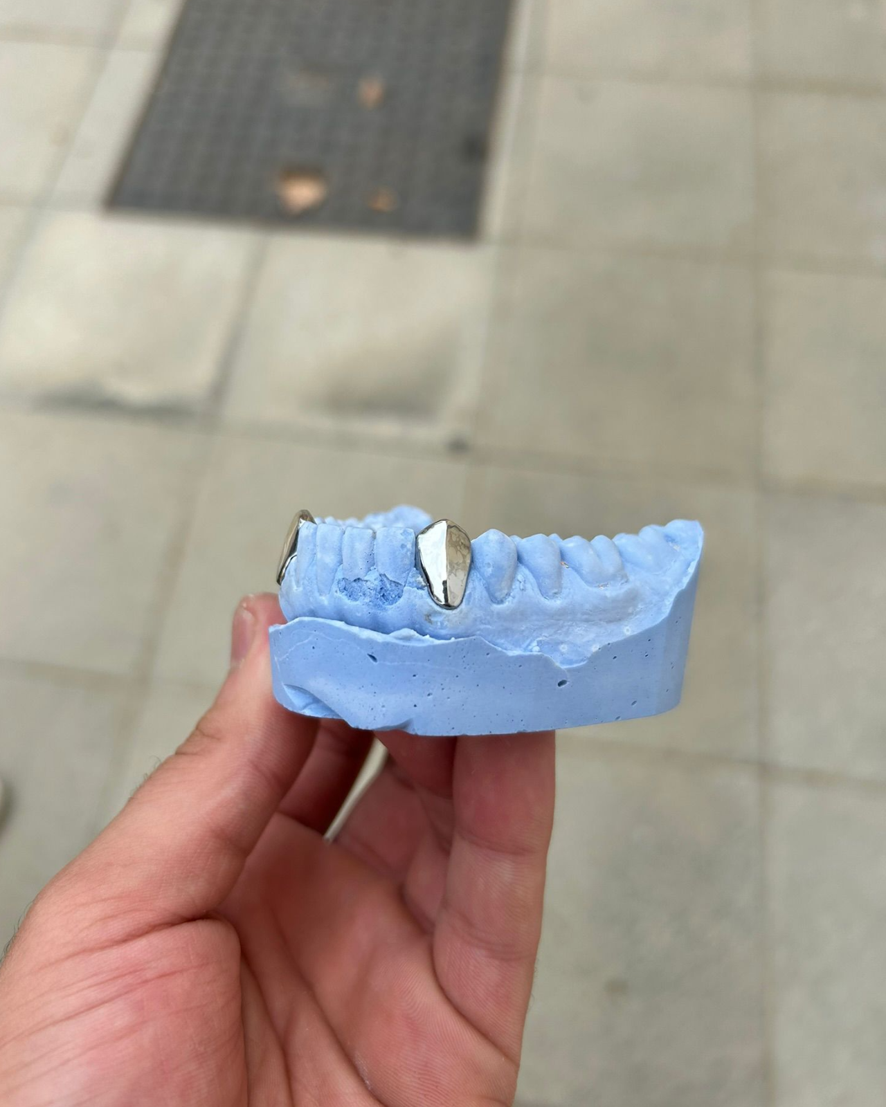 Grillz 1 Pieza Cromo