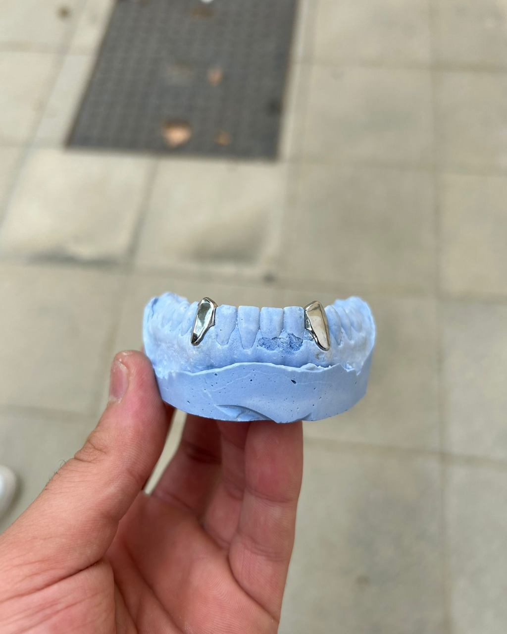 Grillz 2 Piezas Cromo